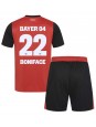 Bayer Leverkusen Victor Boniface #22 Kotipaita Lasten 2024-25 Lyhythihainen (+ shortsit)